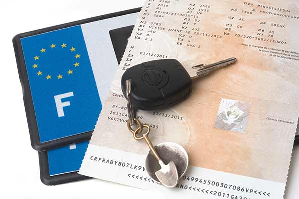 le numéro VIN d’un véhicule